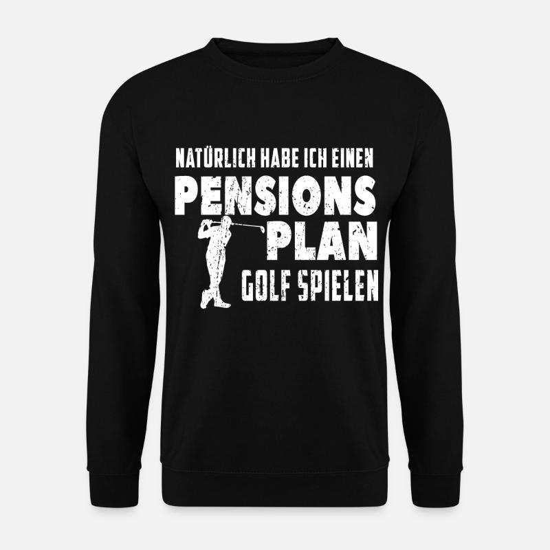 Pension Golf - Sweat-shirt Unisexe - noir