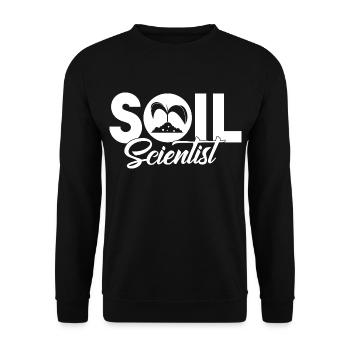 Soil Scientist I am A Soil Scientist - Unisex Sweatshirt - black - Front - Alina (178cm) & Michal (187cm)