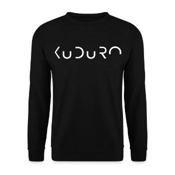 Kuduro-Musik Angolanischer Kulturtanz - Unisex Pullover - Schwarz - Vorne - Alina (178cm) & Michal (187cm)