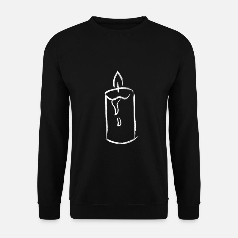 candle - Unisex Sweatshirt - black