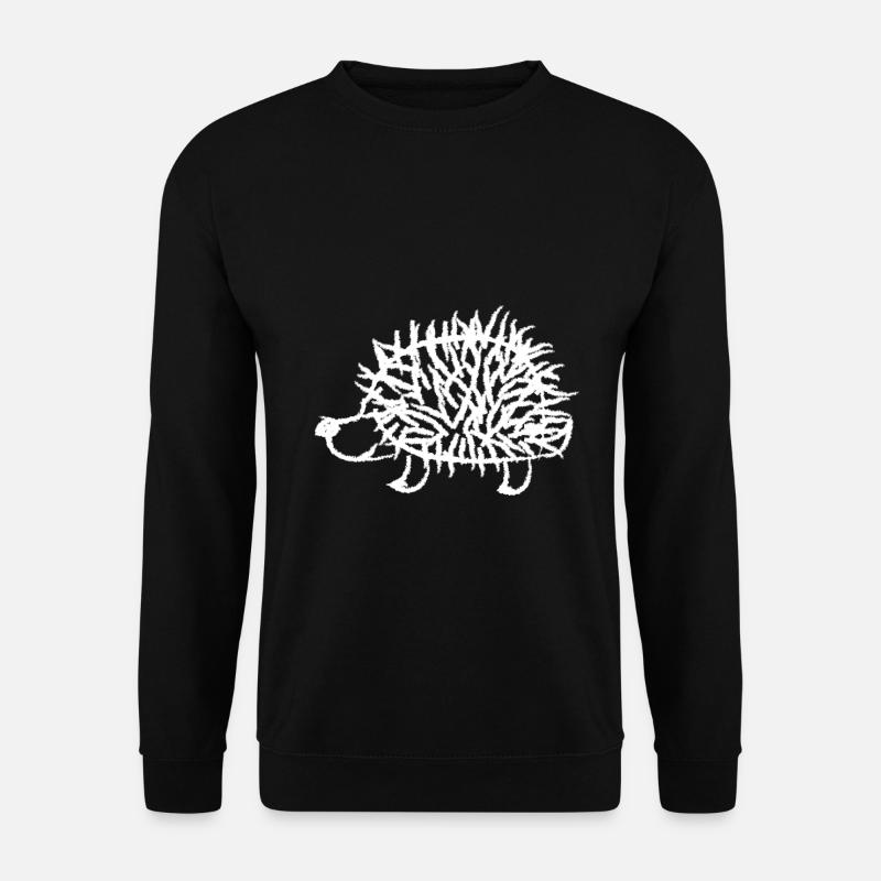 T-shirt Hérisson Doux - Sweat-shirt Unisexe - noir