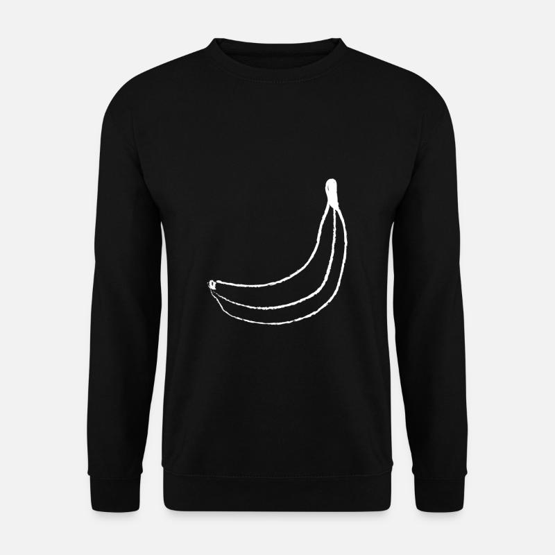 Banane - Unisex Pullover - Schwarz