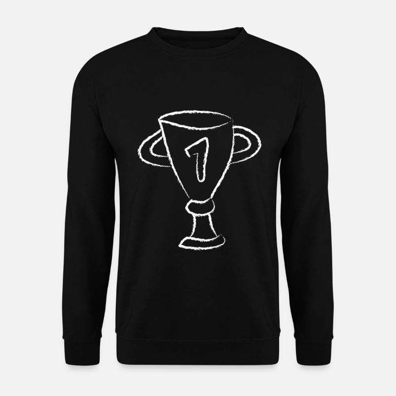 Erster Platz Siegerehrung Gold Bronze silber - Unisex Pullover - Schwarz