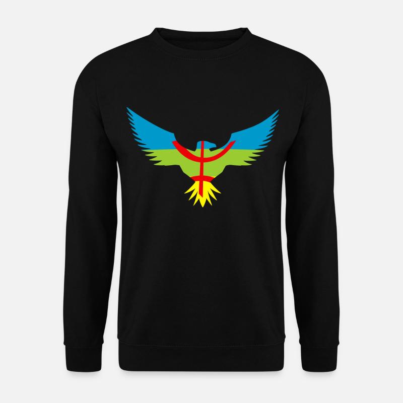 Adler Amazigh - Unisex Pullover - Schwarz