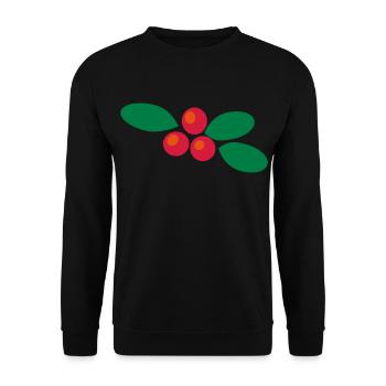 Tropical tricolore de baies - Sweat-shirt Unisexe - noir - Devant - Alina (178cm) & Michal (187cm)