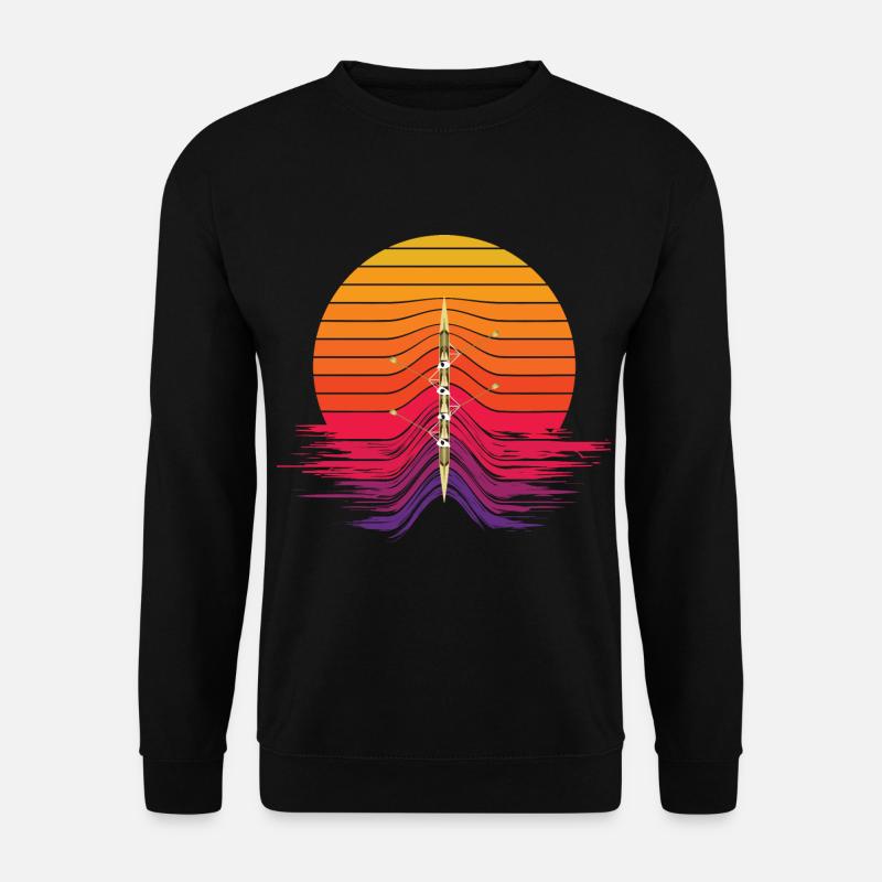 Rudern Ruderer - Unisex Pullover - Schwarz