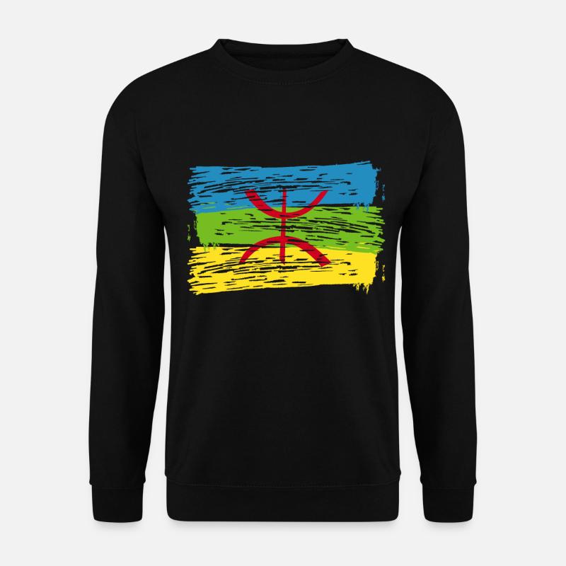 Drapeau Amazigh - Sweat-shirt Unisexe - noir