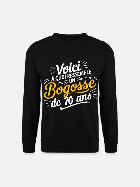 70 BECHER - Unisex Pullover - Schwarz