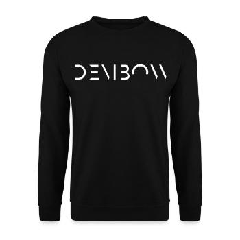 Dembow Music Dominican Culture Urban - Unisex Sweatshirt - black - Front - Alina (178cm) & Michal (187cm)