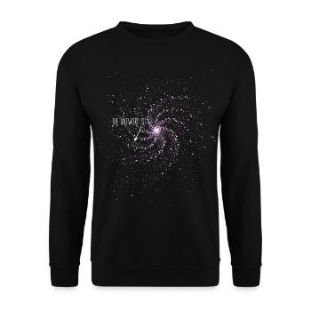 Die Antwort ist 42 - Unisex Pullover - Schwarz - Vorne - Alina (178cm) & Michal (187cm)