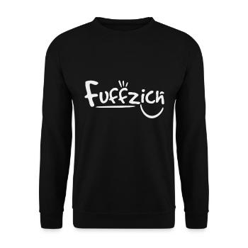 Fünfzig Fuffzich 50. Geburtstag - Unisex Pullover - Schwarz - Vorne - Alina (178cm) & Michal (187cm)