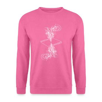 quantum physics - Unisex Sweatshirt - pink - Front