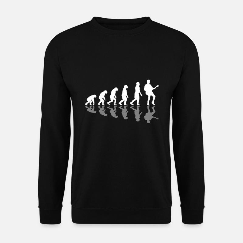 Evolution Musiker - Unisex Pullover - Schwarz