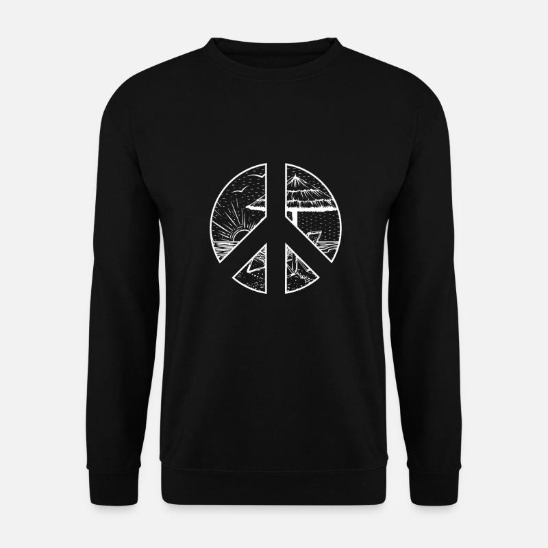 Peace - Unisex Sweatshirt - black