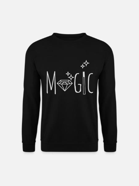 Magic - magic - spell - magician - Unisex Sweatshirt - black