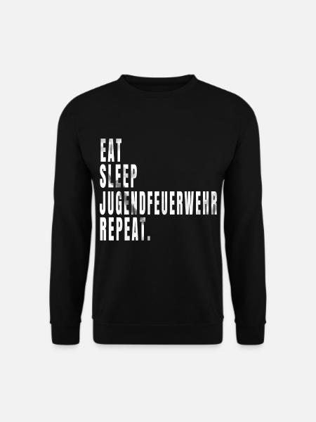 Feuerwehr geschenk ffür Jugendfeuerwehr ehrenamt - Unisex Pullover - Schwarz