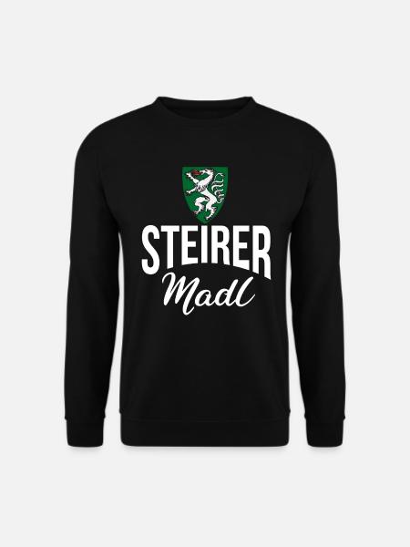 Steiermark Steirer Österreich Wappen als Geschenk - Unisex Pullover - Schwarz