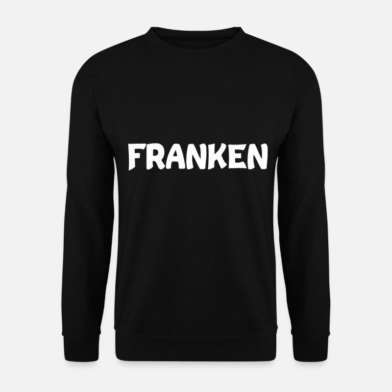 Fränkisch Franken - Unisex Pullover - Schwarz