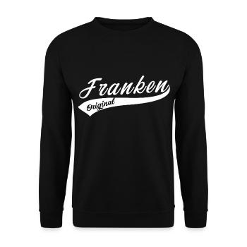 Franken Fränkisch - Unisex Pullover - Schwarz - Vorne - Alina (178cm) & Michal (187cm)