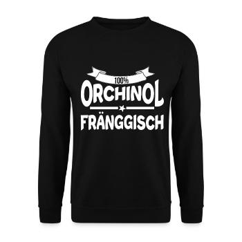 Franken Fränkisch - Unisex Pullover - Schwarz - Vorne - Alina (178cm) & Michal (187cm)