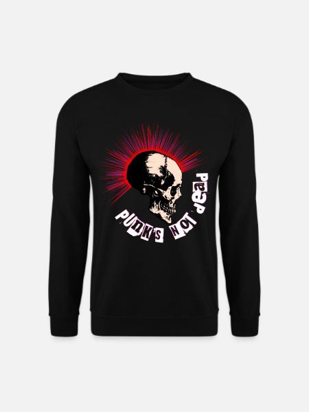 Punk ist nicht tot - Unisex Pullover - Schwarz