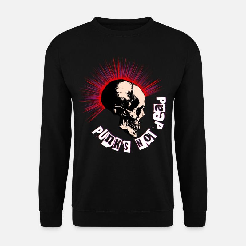 Punk ist nicht tot - Unisex Pullover - Schwarz