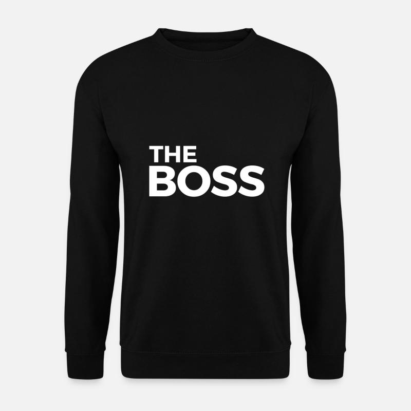 DER BOSS - Unisex Pullover - Schwarz