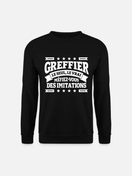 GREFFIER LE SEUL LE VRAI - Sweat-shirt Unisexe - noir