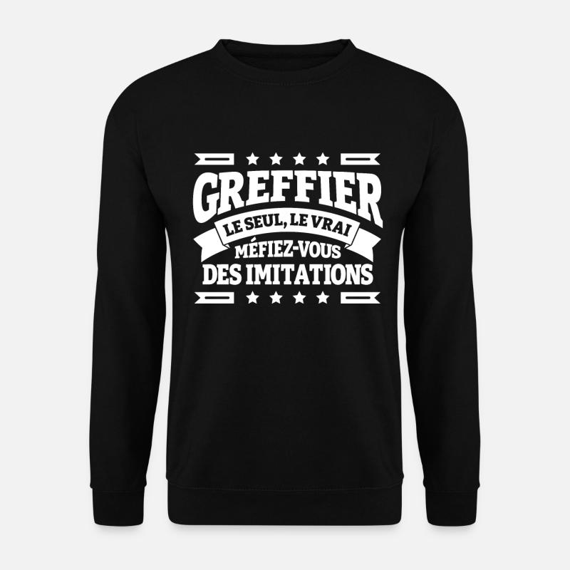 GREFFIER LE SEUL LE VRAI - Sweat-shirt Unisexe - noir