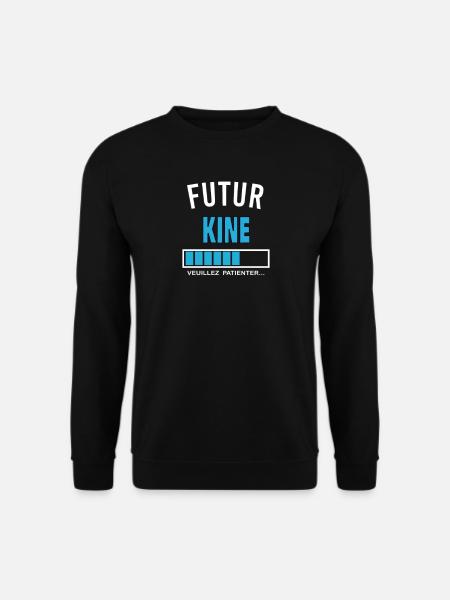 futur KINE - Sweat-shirt Unisexe - noir