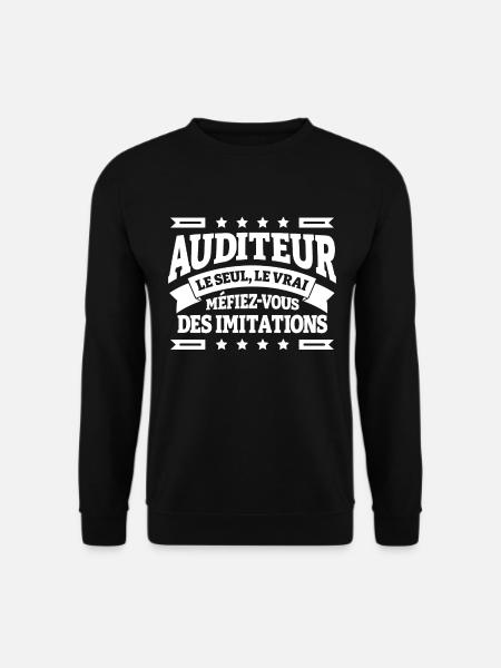 AUDITEUR LE SEUL LE VRAI - Sweat-shirt Unisexe - noir