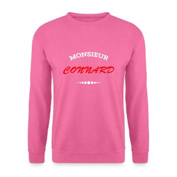 MONSIEUR CONNARD - Sweat-shirt Unisexe - rose - Devant