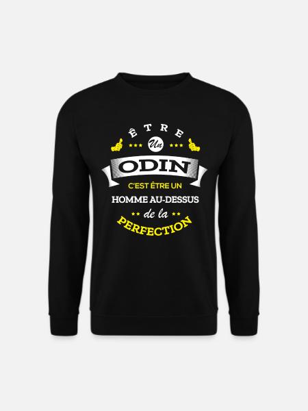 ODIN PARFAIT - NOM ODIN - Sweat-shirt Unisexe - noir