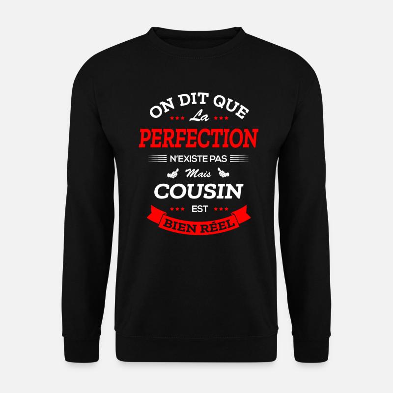 COUSIN PARFAIT - Sweat-shirt Unisexe - noir