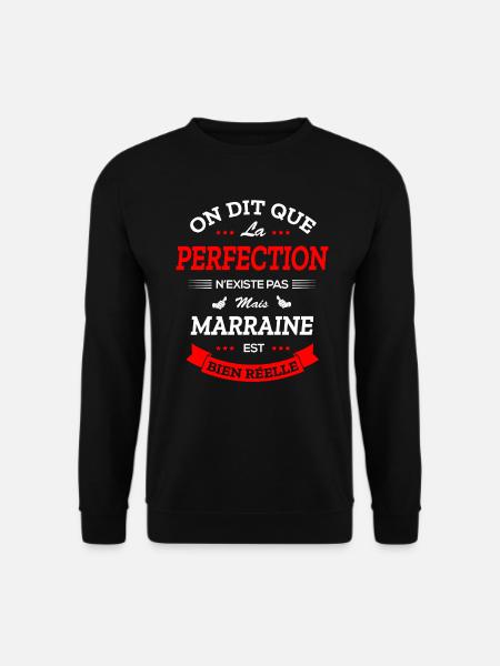 MARRAINE PARFAITE - Sweat-shirt Unisexe - noir