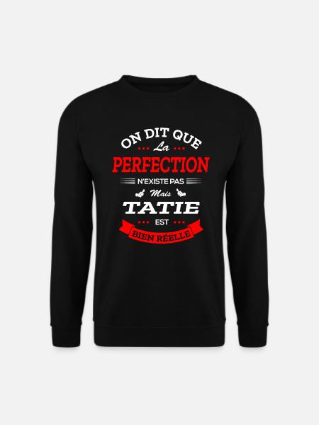 TATIE PARFAITE - Sweat-shirt Unisexe - noir