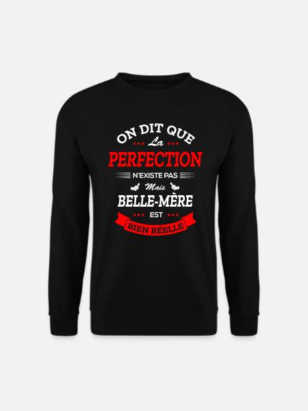 BELLE-MÈRE PARFAITE - Sweat-shirt Unisexe - noir