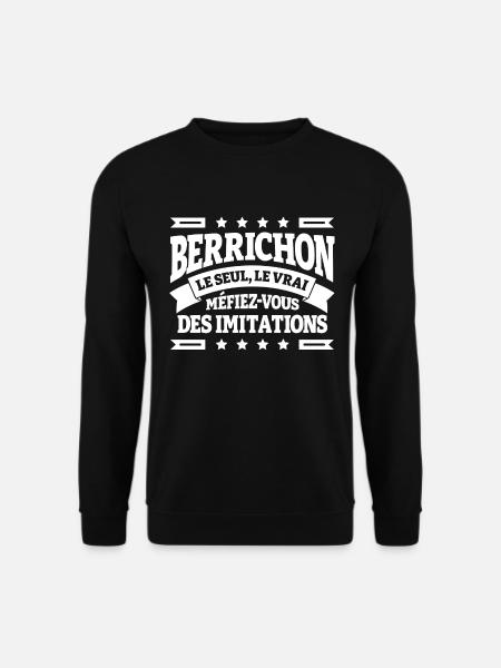 BERRICHON LE SEUL LE VRAI - Sweat-shirt Unisexe - noir