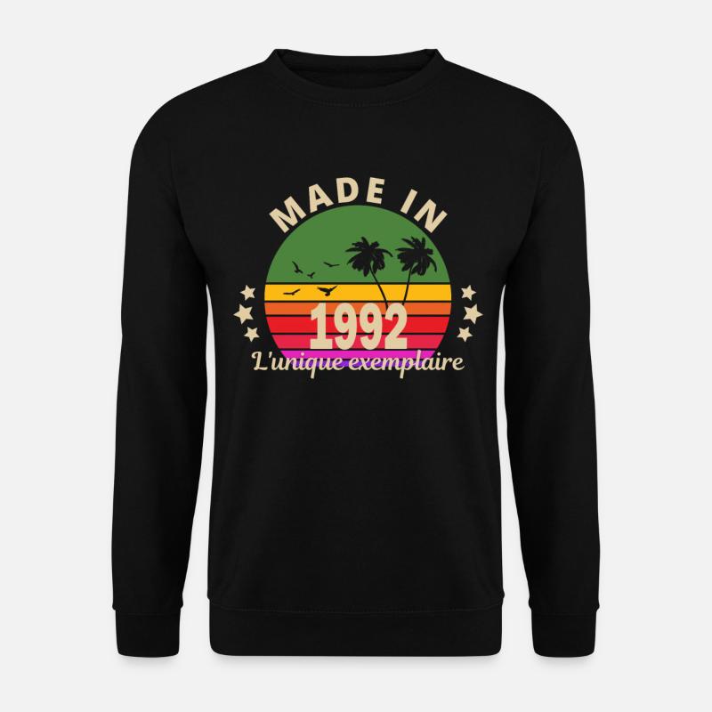 MADE IN L unique exemplaire 1992 - Sweat-shirt Unisexe - noir