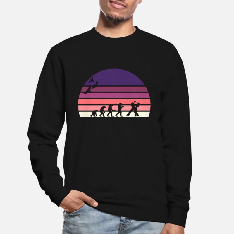 retro vintage sunset evolution DANCE Unisex Sweatshirt