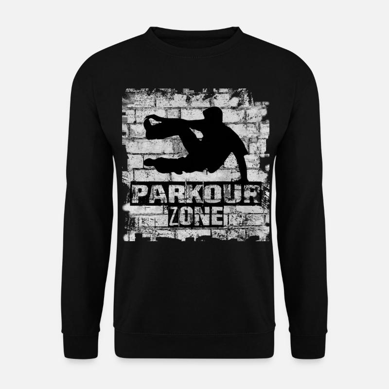 Parkour - Sweat-shirt Unisexe - noir