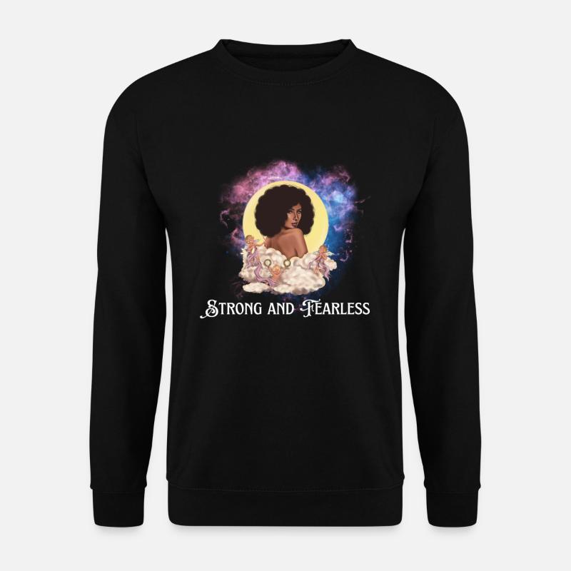 Stark und furchtlos – Christian - Unisex Pullover - Schwarz