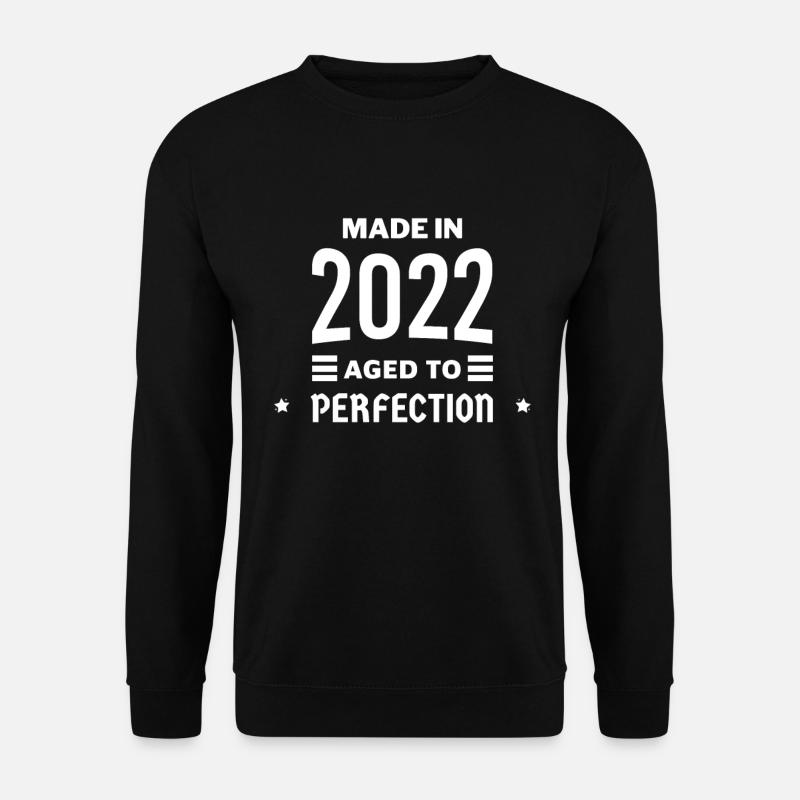 Perfekt gealtert 2022 - Unisex Pullover - Schwarz