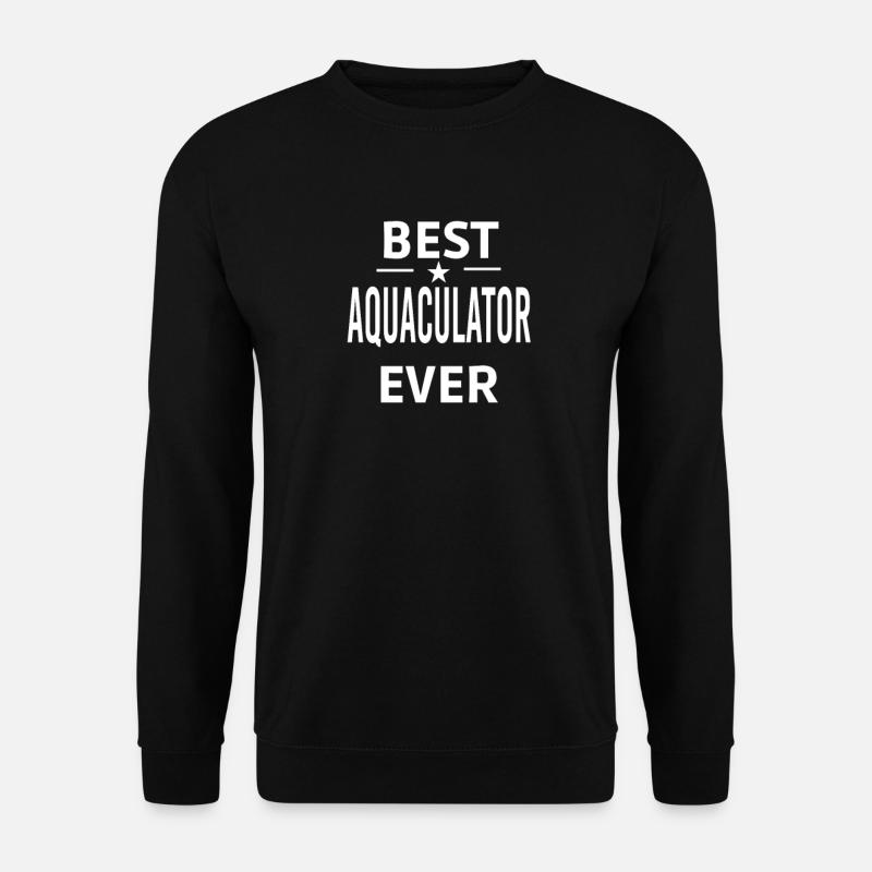 Best Ever AQUACULATOR - Unisex Sweatshirt - black