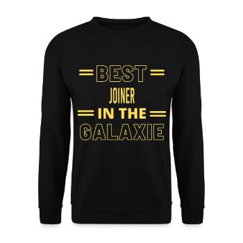 Best Ever IN THE GALAXIE JOINER - Unisex Sweatshirt - black - Front - Alina (178cm) & Michal (187cm)