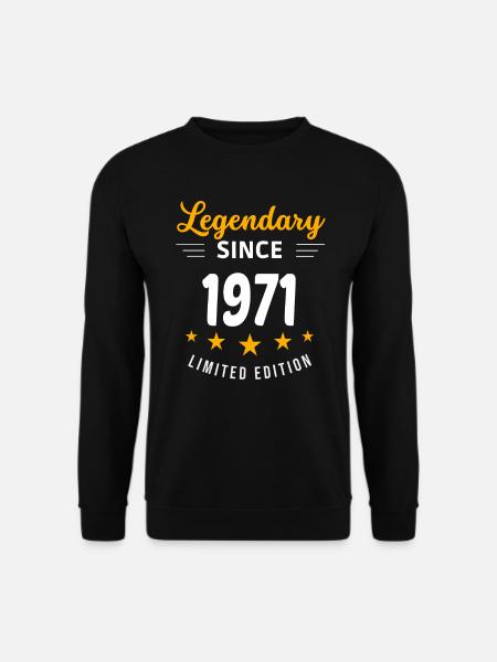 Legendary since 1971 - Unisex Sweatshirt - black