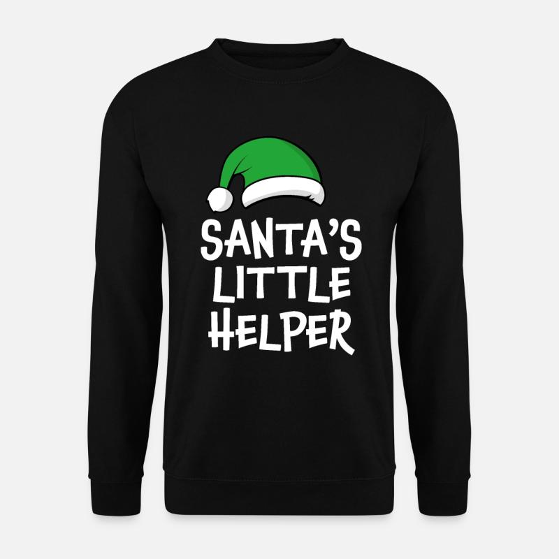 Santa's Little Helper - Unisex Sweatshirt - black