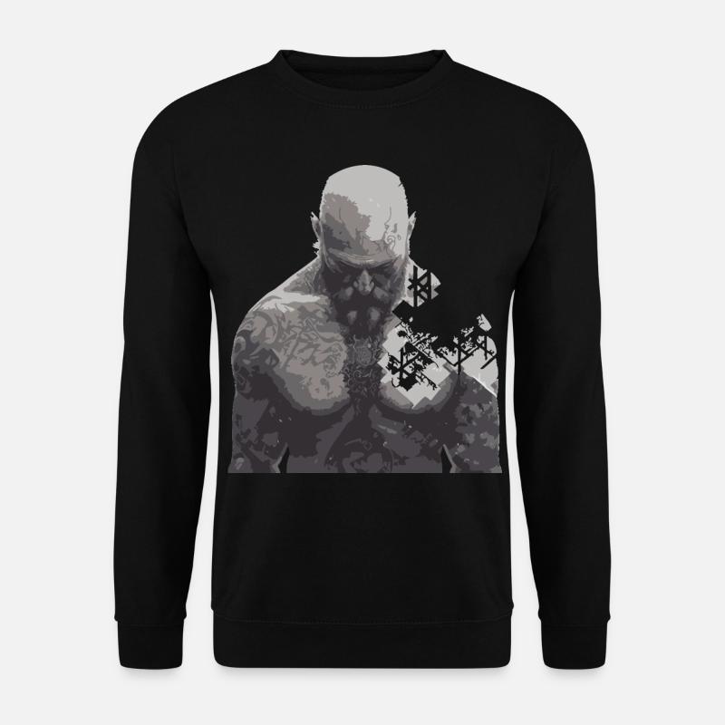 Walhalla - Unisex Pullover - Schwarz