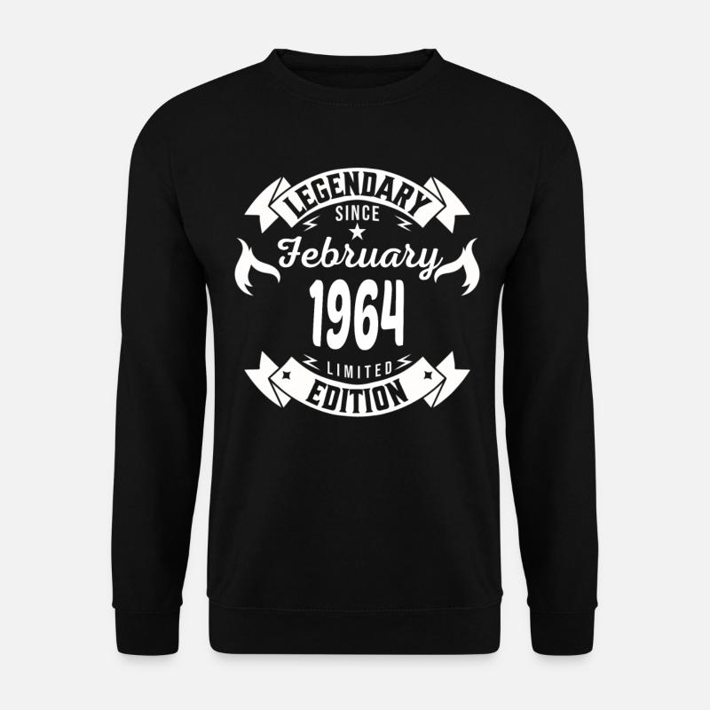 Legendär seit Februar 1964 - Unisex Pullover - Schwarz