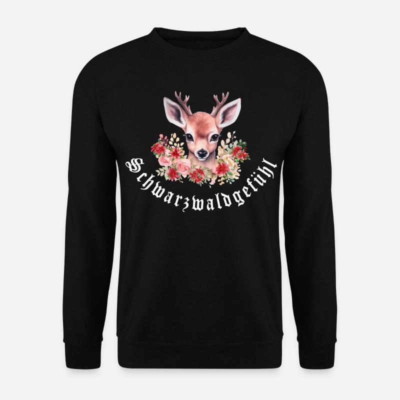 Sensation de Forêt-Noire - Sweat-shirt Unisexe - noir